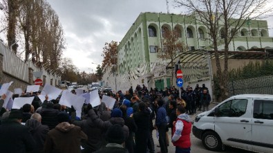 Suudi Arabistan Ankara Büyükelçiliği Önünde Eylem