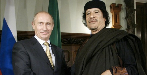 Kaddafi Putin'in kızını istemiş!