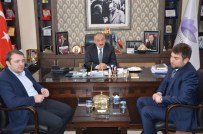 AK PARTI GENÇLIK KOLLARı - AK Parti Gençlik Kolları Genel Başkanı Melih Ecertaş Başkan Vekili Aydın'ı Ziyaret Etti