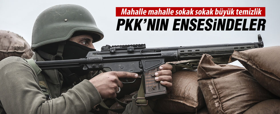 Diyarbakır Sur'da mesafe 250 metreye düştü!