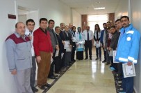 DENIZ ZEYREK - Hastane Çalışanlarına Başarı Belgesi Verildi