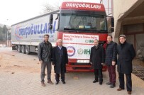 ÖMER DERIN - Türkmenlere Gıda Yardımı Yollandı