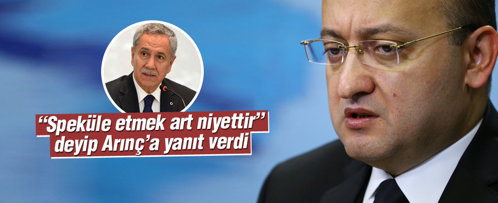 Arınç'ın sözlerine Akdoğan'dan cevap