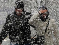 SOĞUK HAVA DALGASI - Yoğun kar yağışı ve fırtına uyarısı