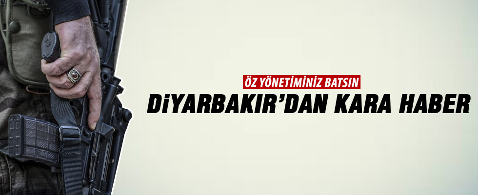 Diyarbakır Sur'da 1 asker 1 polis şehit