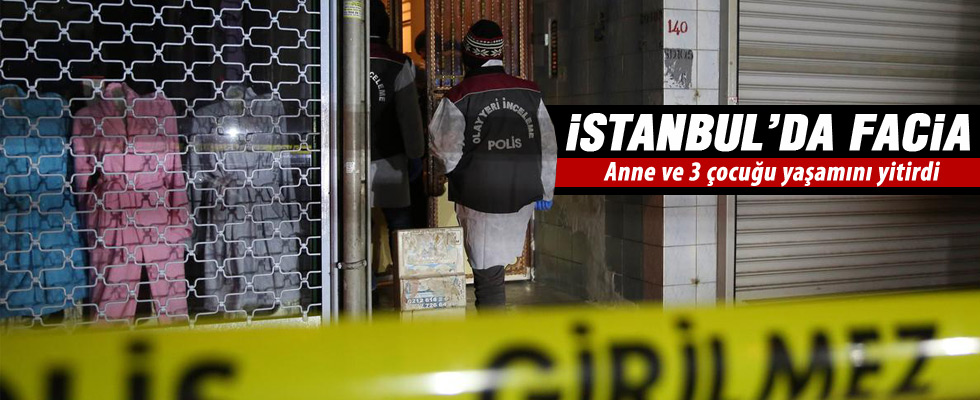 Gaziosmanpaşa'da doğalgaz zehirlenmesi: 4 ölü