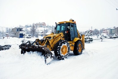 İscehisar Güne Karla Uyandı