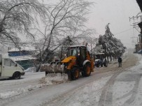 UZUNPıNAR - Kar Yağışı İlçelerde Etkili Oluyor