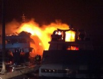 GALATASARAY BAŞKANı - Marinada yangın dehşeti