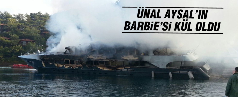 Marinada yangın dehşeti