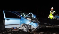 KOCAHASANLı - Mersin'de Trafik Kazası Açıklaması 6 Yaralı