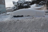 KAR YIĞINLARI - Tatvan'da Karla Mücadele Çalışması