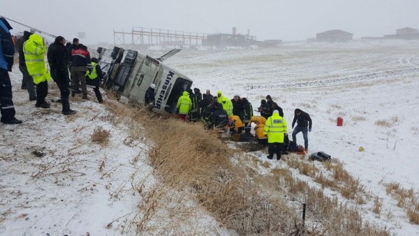 Kırşehir'de korkunç kaza