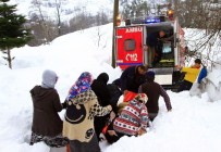 70 Yaşındaki Obez Hastası Kar Paletli Ambulansla Kurtarıldı Haberi