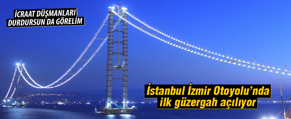 Mega projede 40 kilometre hizmete açılıyor
