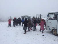 Mut'ta Kapanan Yollar Ulaşıma Açıldı