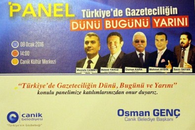 Samsun'da 'Gazeteciliğin Dünü, Bugünü, Yarını' Paneli