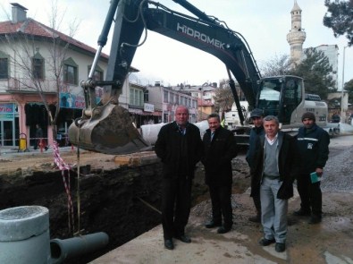Seydişehir'de Kanalizasyon Hatları Tamamlanıyor