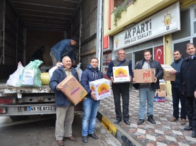 Soma'dan Bayır-Bucak'taki Türkmenlere Yardım