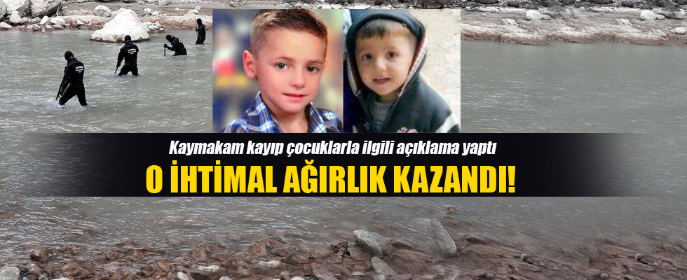 Kayıp çocuklarla ilgili o ihtimal ağırlık kazandı