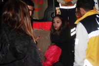 ÖZDEMİR SABANCI - Genç kız takla atan arabadan burnu bile kanamadan çıktı