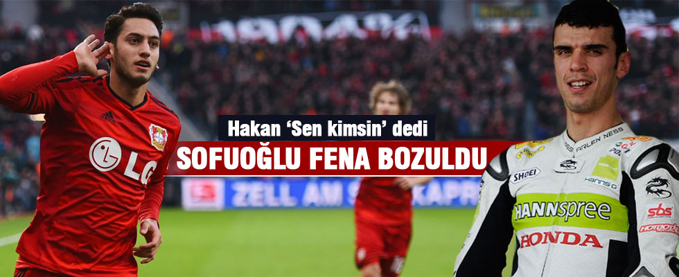 Hakan Çalhanoğlu, Kenan Sofuoğlu'nu tanımadı