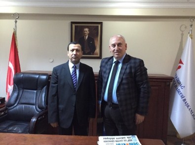 Lokantacılar Odası'ndan Vergi Dairesi Başkanına Ziyaret