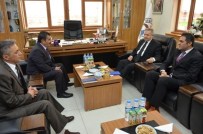 SÜLEYMAN KAHRAMAN - Vali Kahraman'dan Geçit Belediyesine Ziyaret