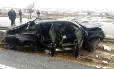 Yozgat'ta Trafik Kazası Açıklaması 5 Yaralı