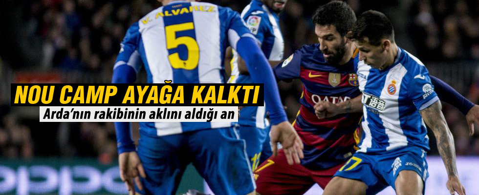 Arda'dan Nou Camp'ı ayağa kaldıran hareketler