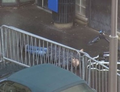 Paris'te canlı bomba vurularak öldürüldü