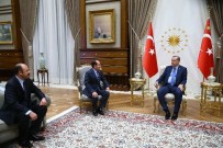 Cumhurbaşkanı Erdoğan, Suriye Türkmen Meclisi Başkanı Mustafa İle Meclis Üyesi Doğancı'yı Kabul Etti