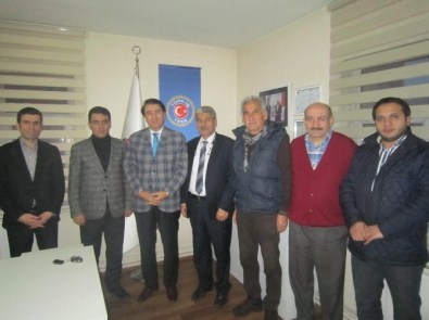 Erzurum AK Parti Milletvekili İbrahim Aydemir, Koop-İş Sendikası'nı Ziyaret Etti