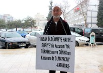 ATOM BOMBASı - Savaşlara Dikkat Çekmek İçin Bireysel Eylem Yaptı