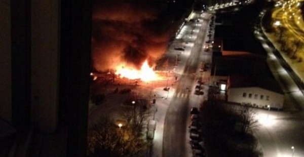 İsveç metrosunda patlama