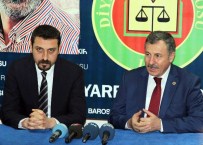 TAHİR ELÇİ - AK Partili Özdağ, Diyarbakır Barosu'nu Ziyaret Etti