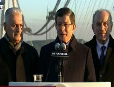 Başbakan Davutoğlu'ndan 3. Köprü açıklaması