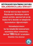 YıLMAZ BÜYÜKERŞEN - Büyükşehir Belediyesi'nden Dolandırıcı Uyarısı