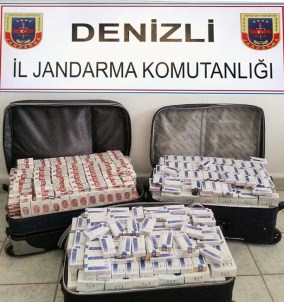 Denizli'de 5 Bin 110 Paket Kaçak Sigara Ele Geçirildi