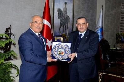Azerbaycan Büyükelçisi Bagirov'dan Başkan Kocamaz'a Ziyaret