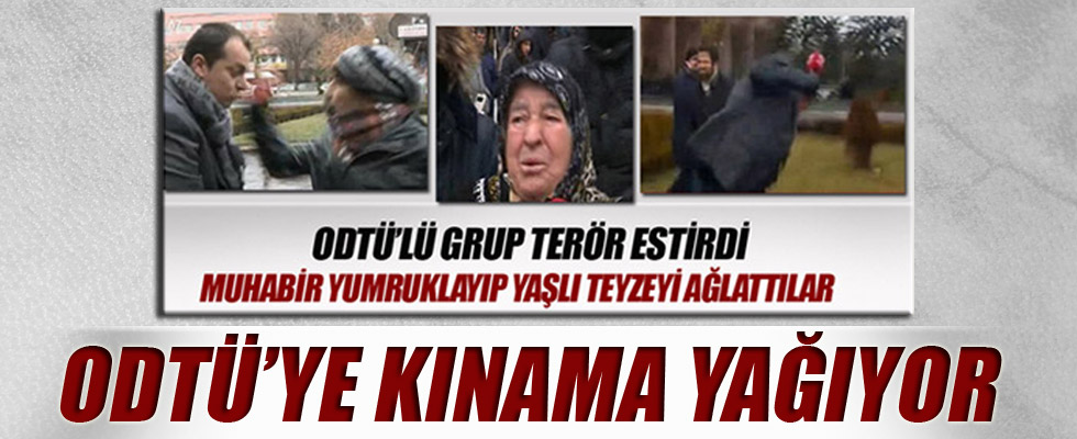 Beyaz TV muhabirine yapılan saldırıya kınama