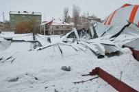 MEHMET KIRAZ - Patnos'ta Halı Saha Çöktü