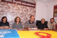 Bergama'da Eğitim-Sen Üyelerinden, Maaş Kesme Cezasına Protesto