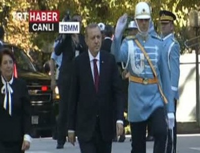 Cumhurbaşkanı Erdoğan Meclis'te