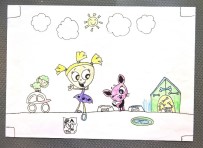 KARİKATÜR - Nehir'in 6 Yaş Çizgileri Hayran Bıraktı