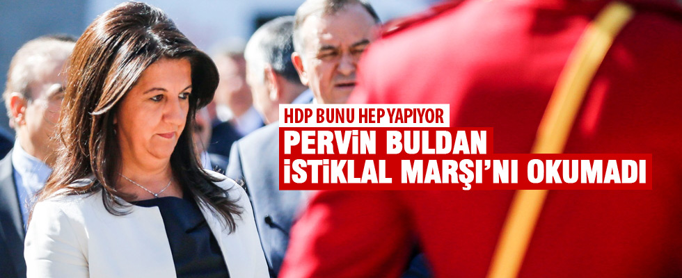 HDP'li vekil Buldan'dan skandal