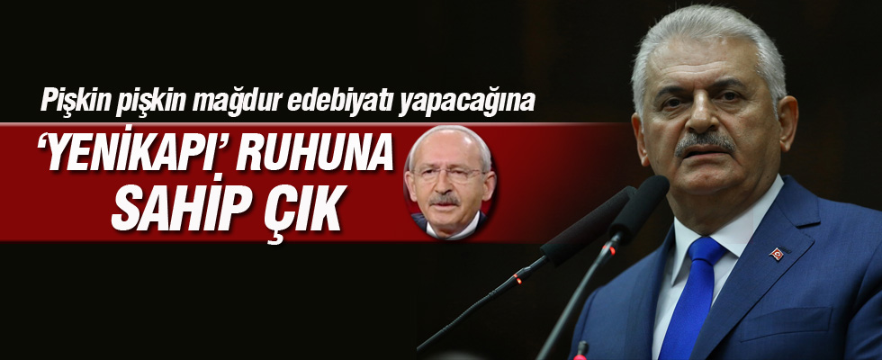 Başbakan Binali Yıldırım grup toplantısında konuştu...