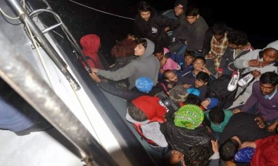 Bodrum'da 58 Kaçak Göçmen Yakalandı