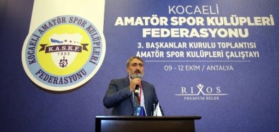 KASKF Başkanı Aydın'dan, Başkanlar Kurulu Açıklaması