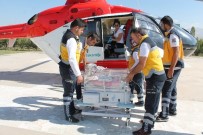 SOLUNUM YETMEZLİĞİ - Minik Hatice Ambulans Helikopterle İstanbul'a Sevk Edildi
